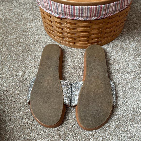 Steve Madden Dazzle Slide Sandals Size 10M - Picture 8 of 8
